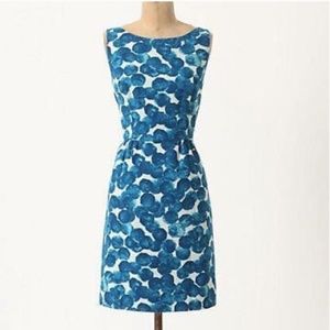 Anthropologie Tabitha watercolor gems dress